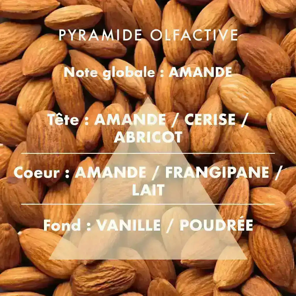 Amande - Bougie parfumée 400g