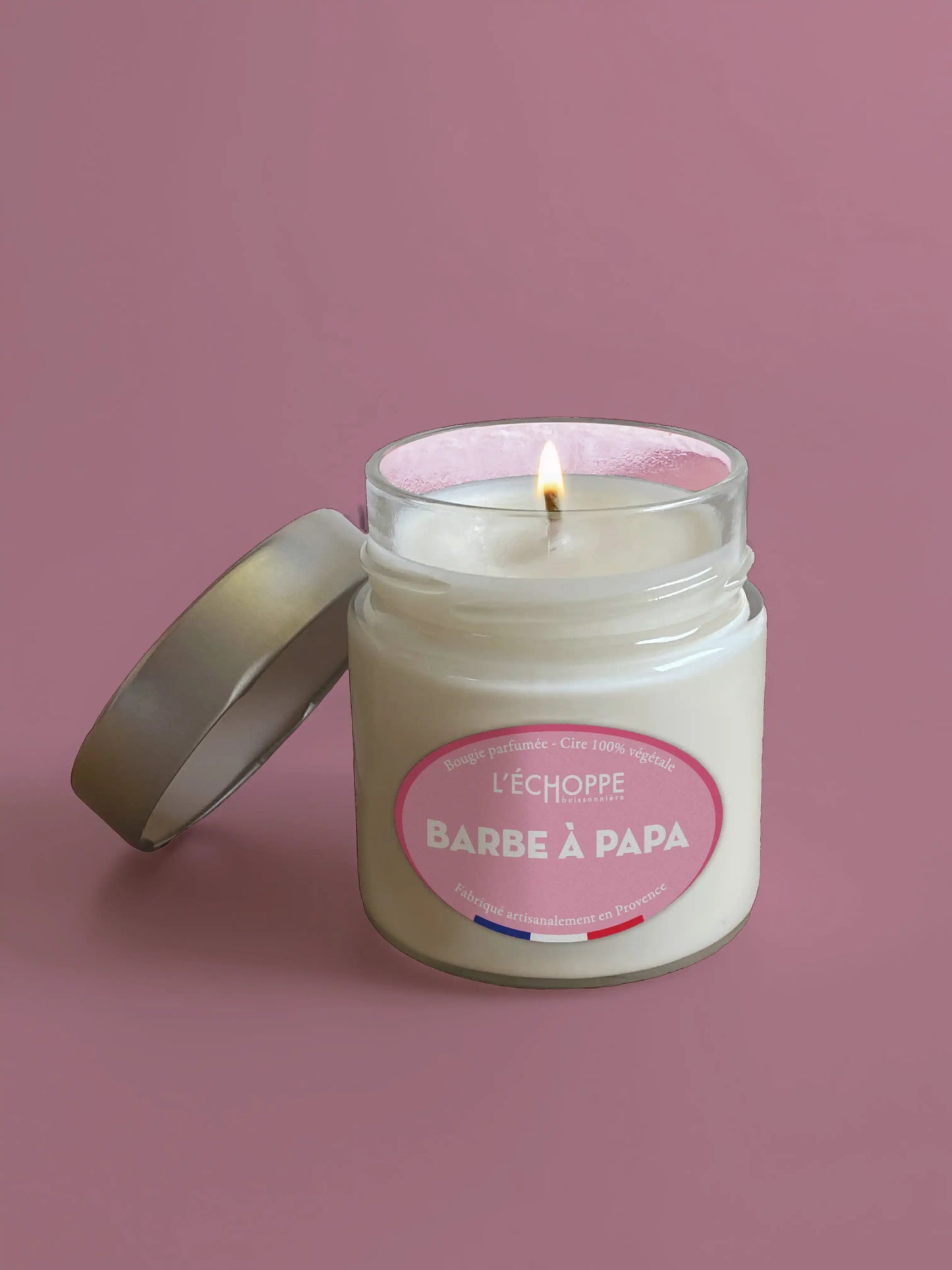 Barbe à Papa - Bougie parfumée 180g