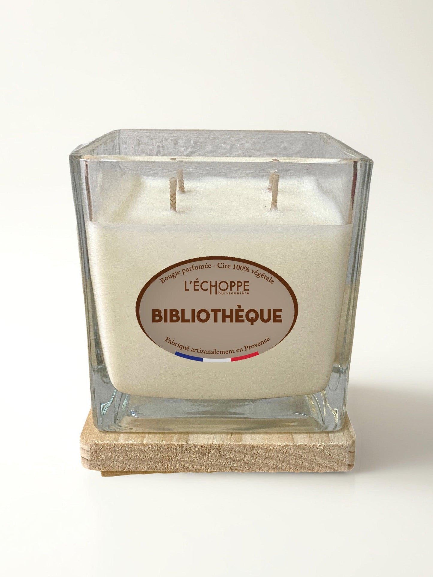 Bibliothèque - Bougie parfumée 400g
