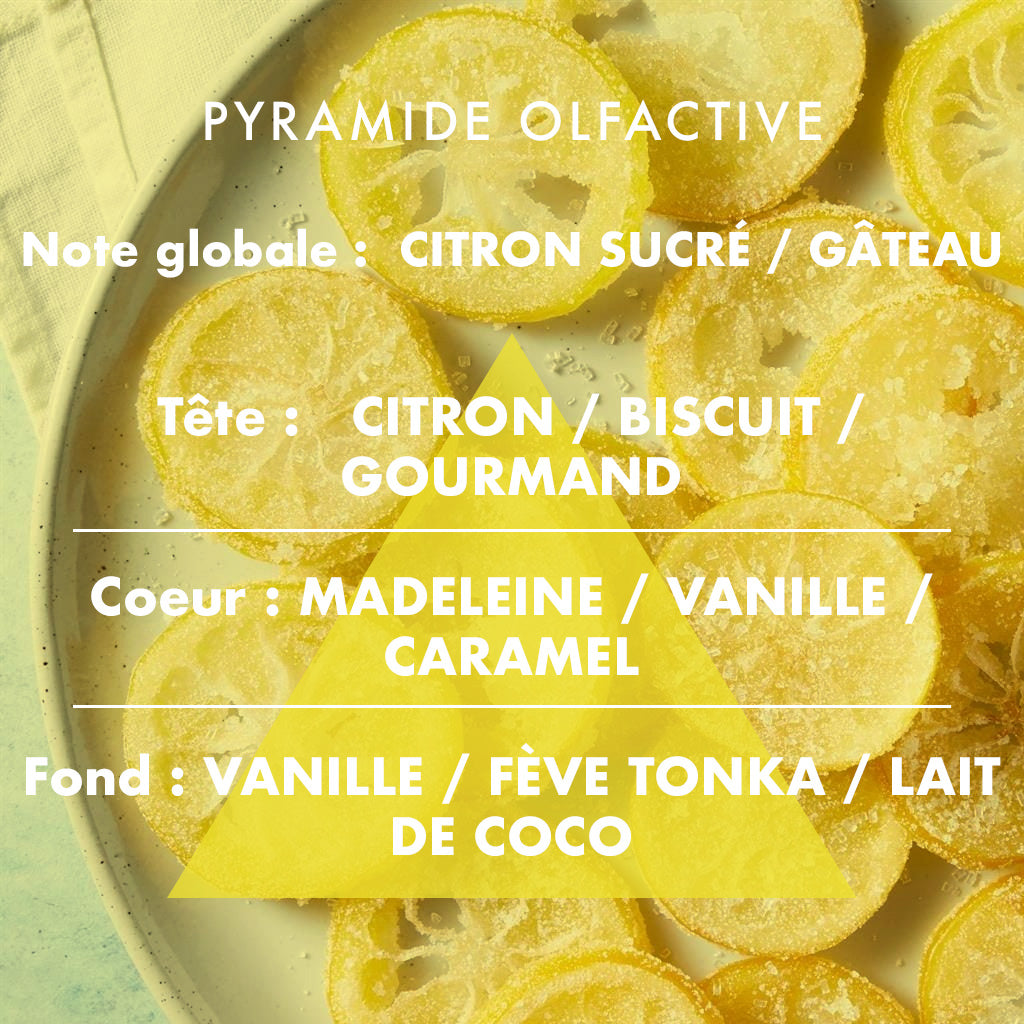 Candied Lemon - Scented candle 85g