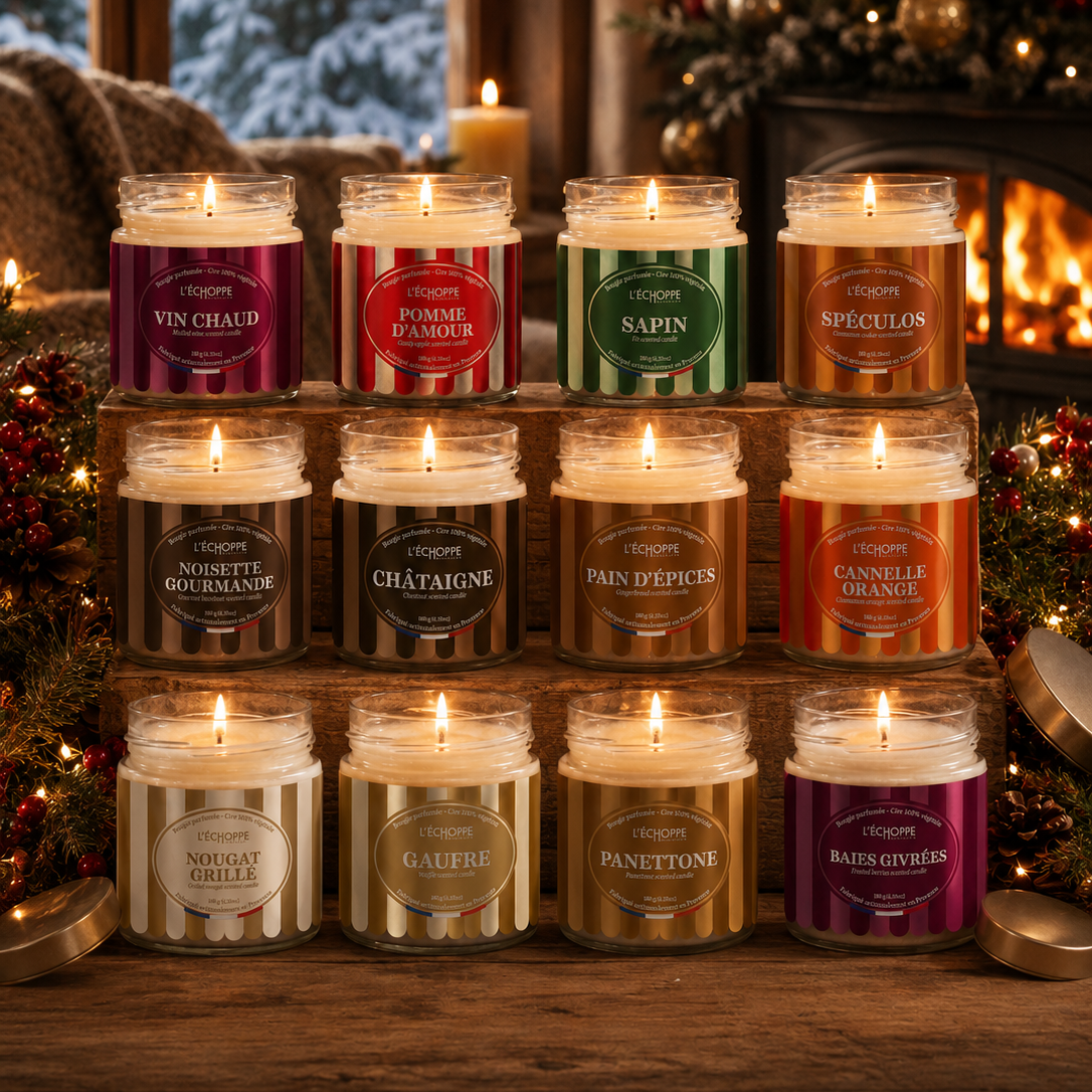 Gaufre - Bougie parfumée 180g - Edition Hiver