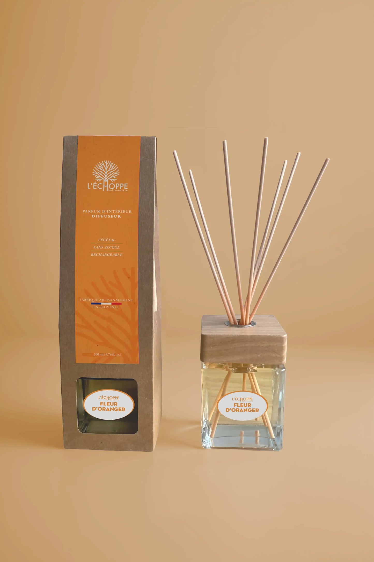 Fleur d'oranger - Diffuseur à bâtonnets 200ml