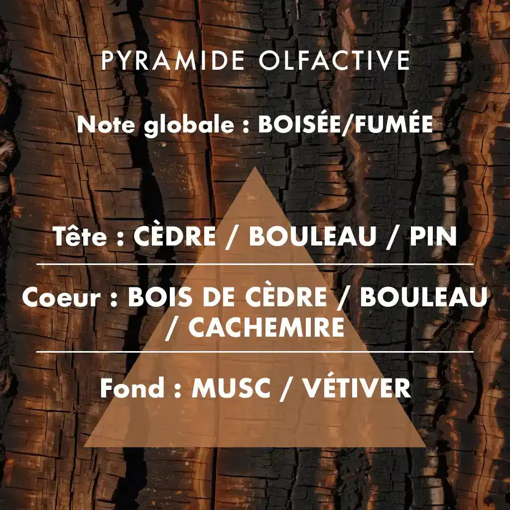 Feu de Bois - Bougie parfumée 190g