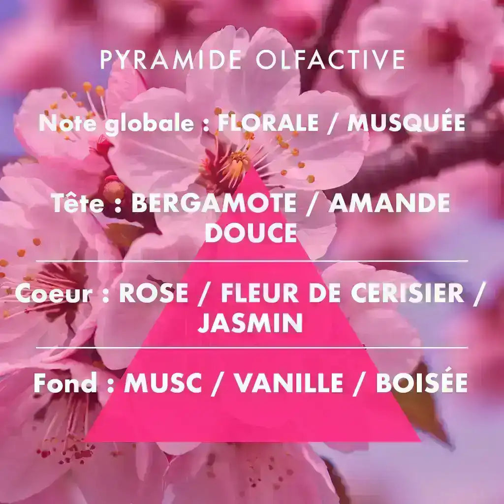 Fleur de Cerisier - Bougie parfumée 400g