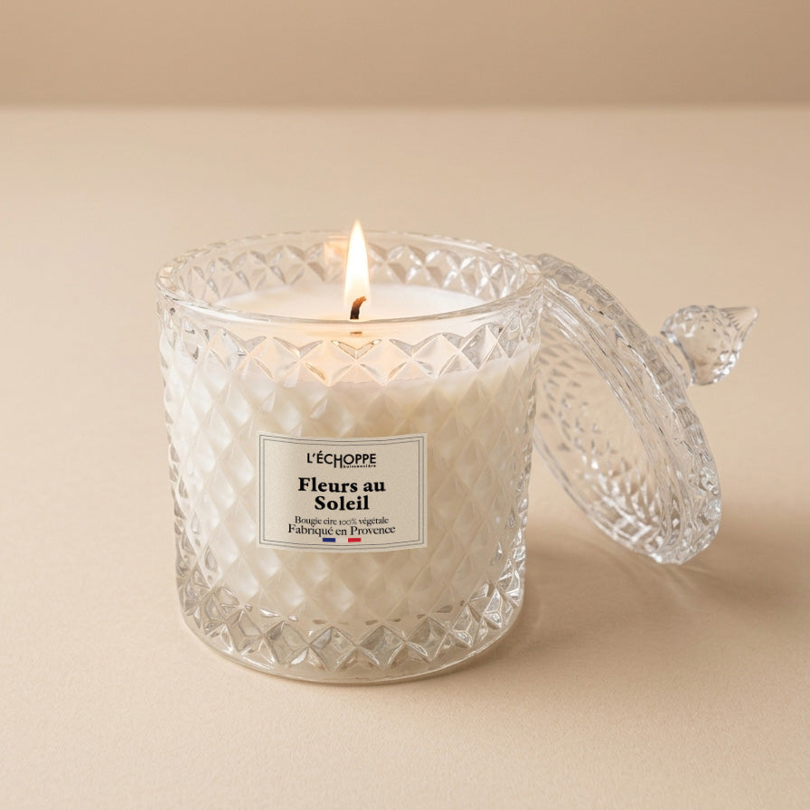 Fleurs au Soleil - Bougie parfumée 200g