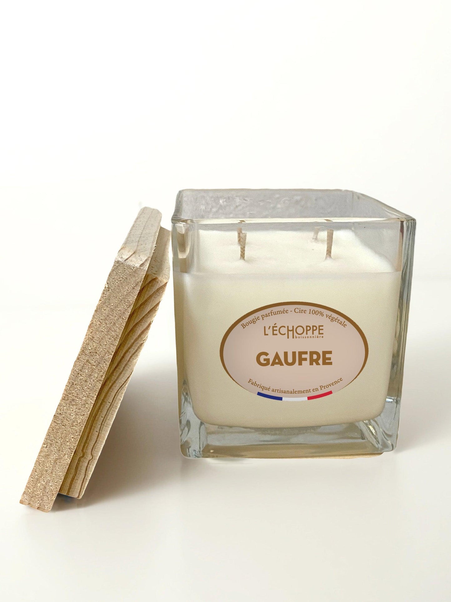 Gaufre - Bougie parfumée 400g