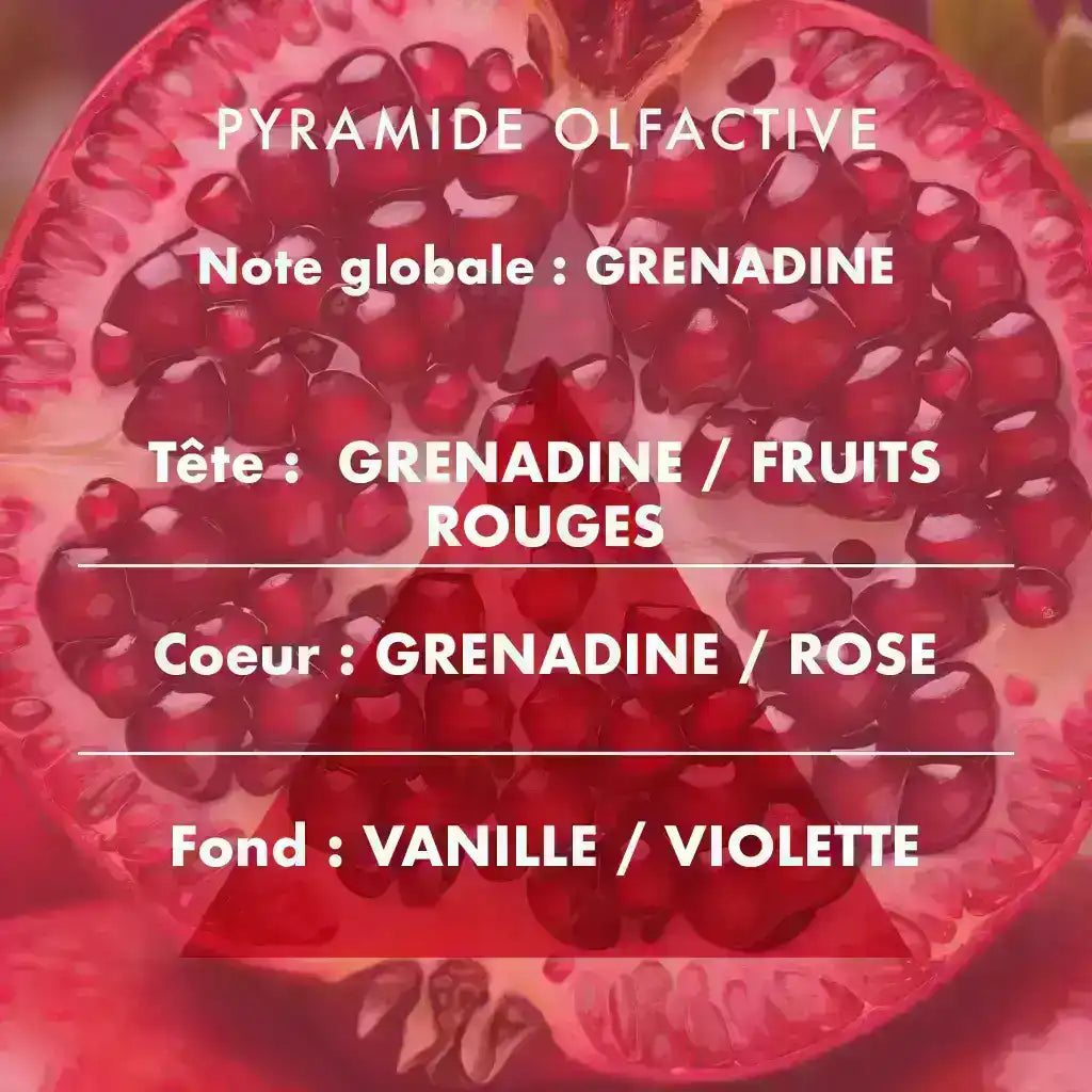 Pomegranate - Scented candle 70g