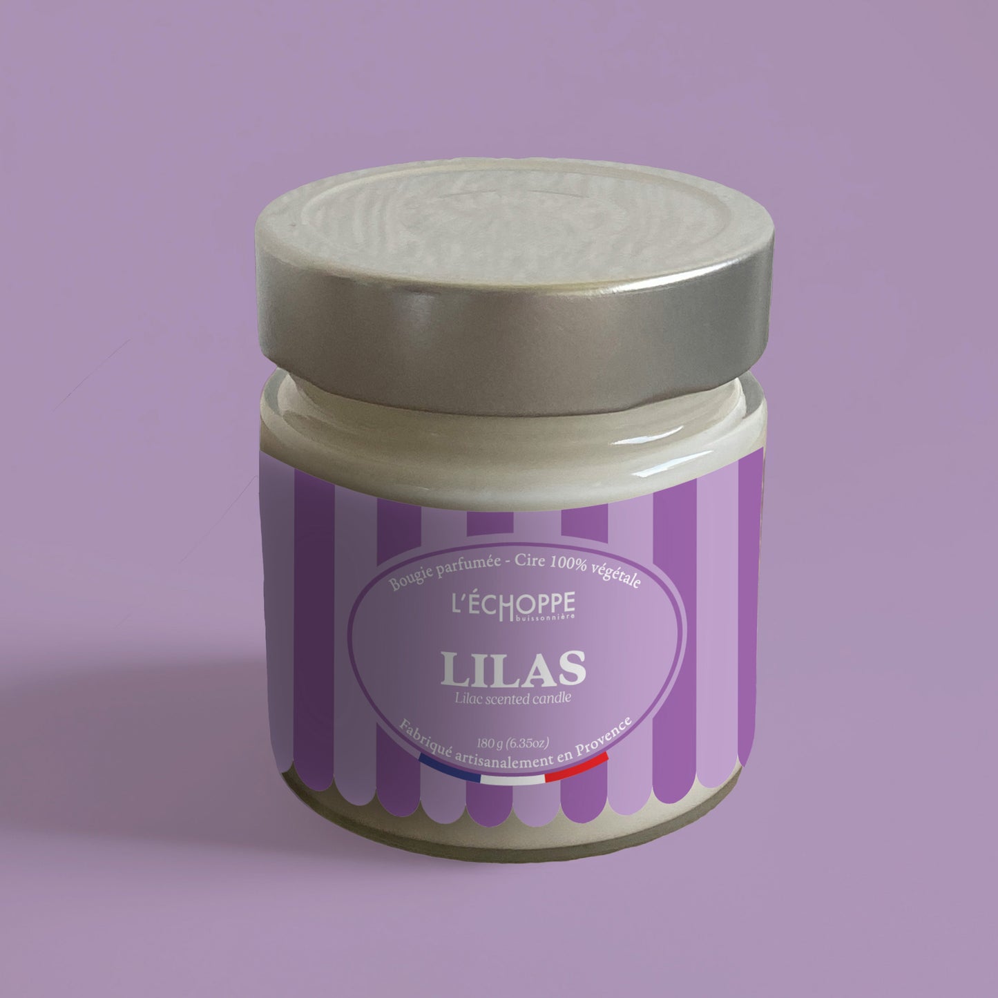 Lilac - Scented candle 180g