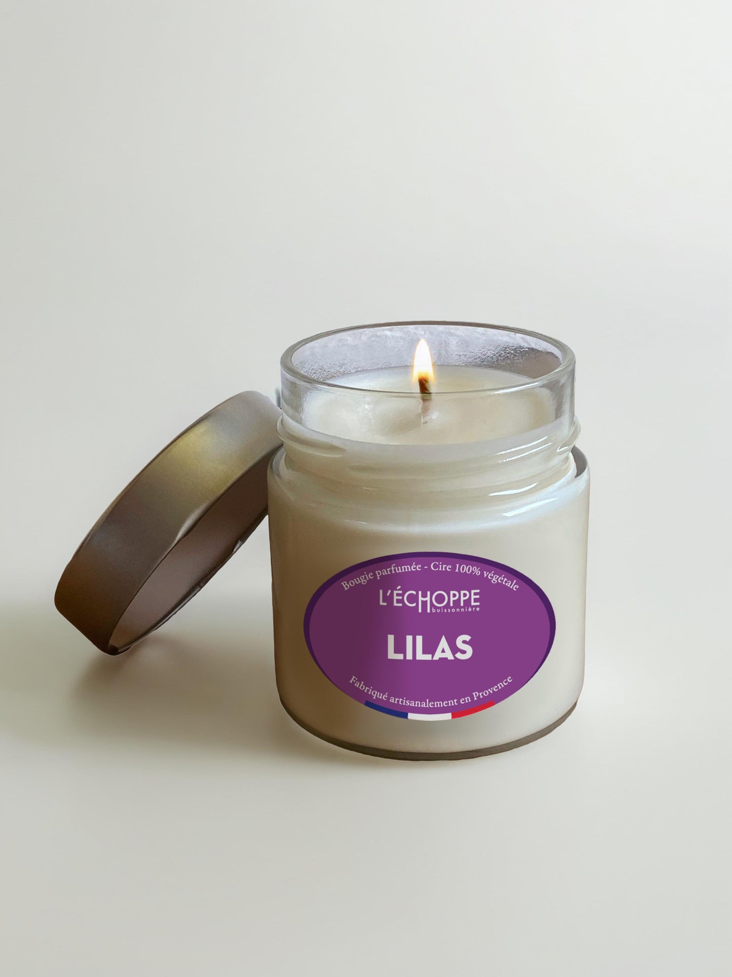 Lilas - Bougie parfumée 180g