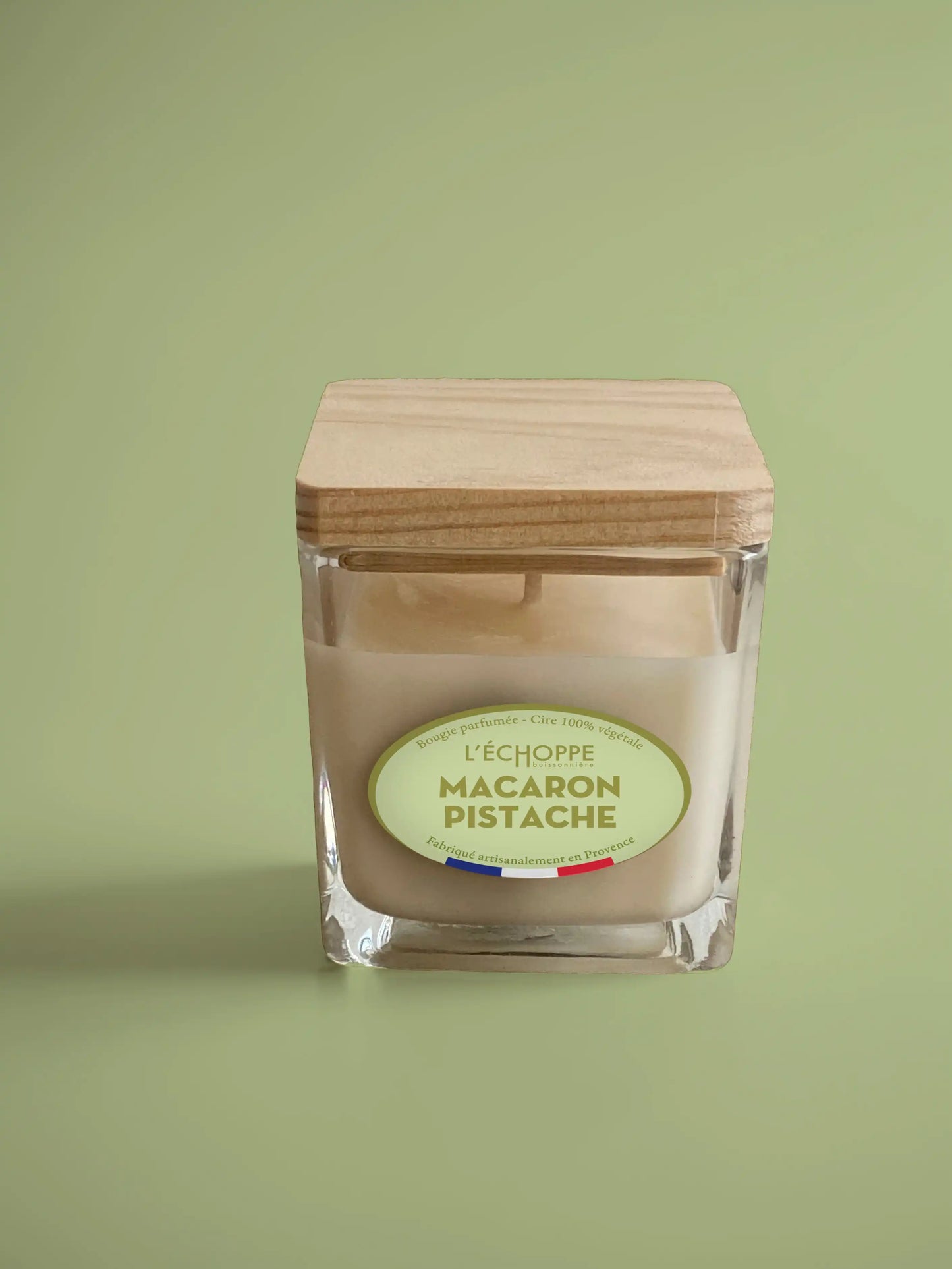 Macaron Pistache - Bougie parfumée 85g