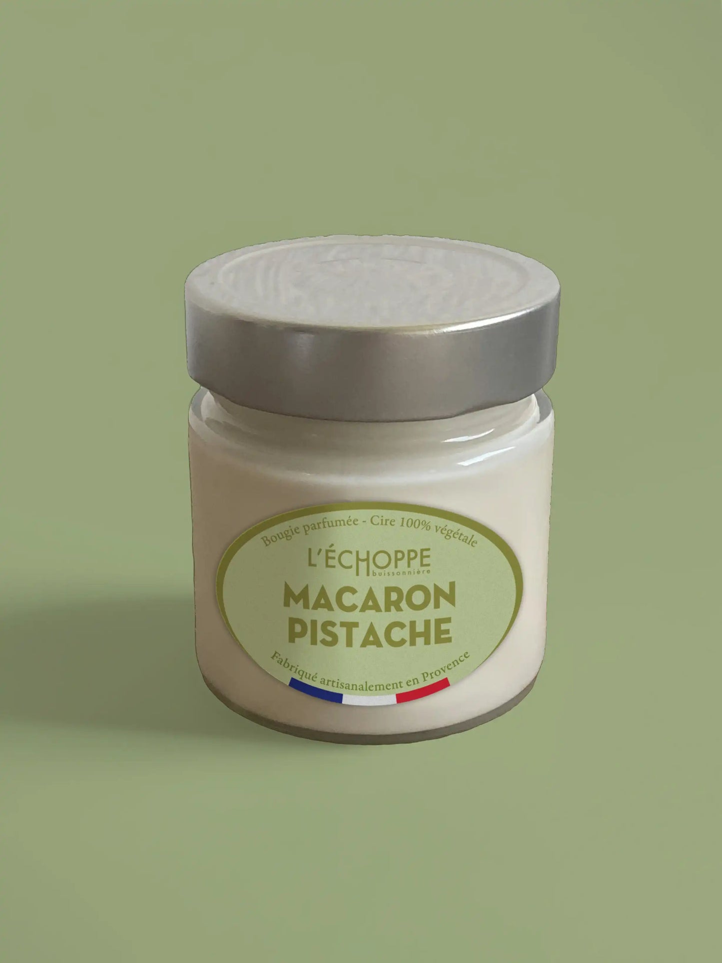 Macaron Pistache - Bougie parfumée 180g