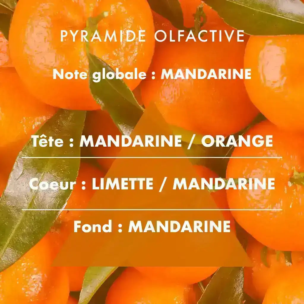 Mandarine - Bougie parfumée 85g