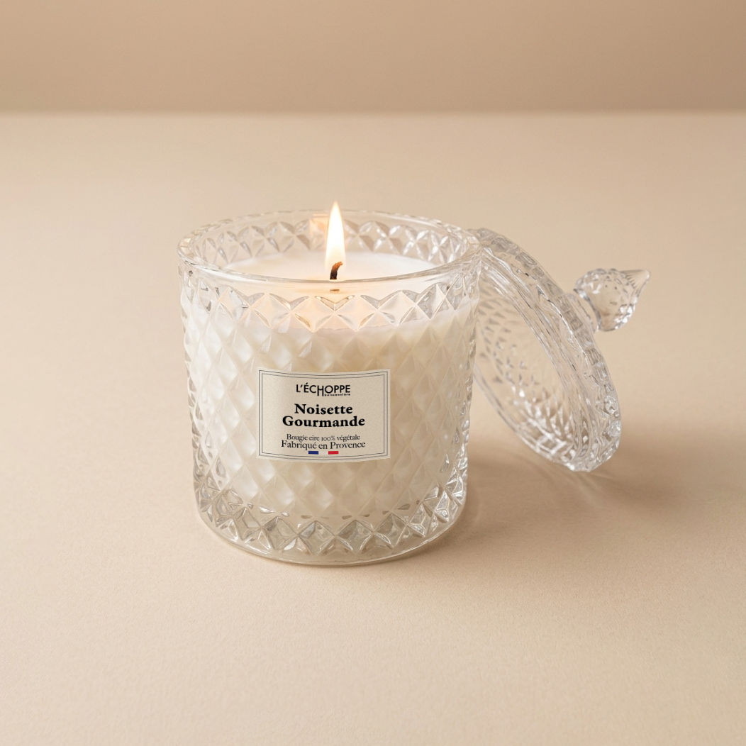 Noisette Gourmande - Bougie parfumée 200g