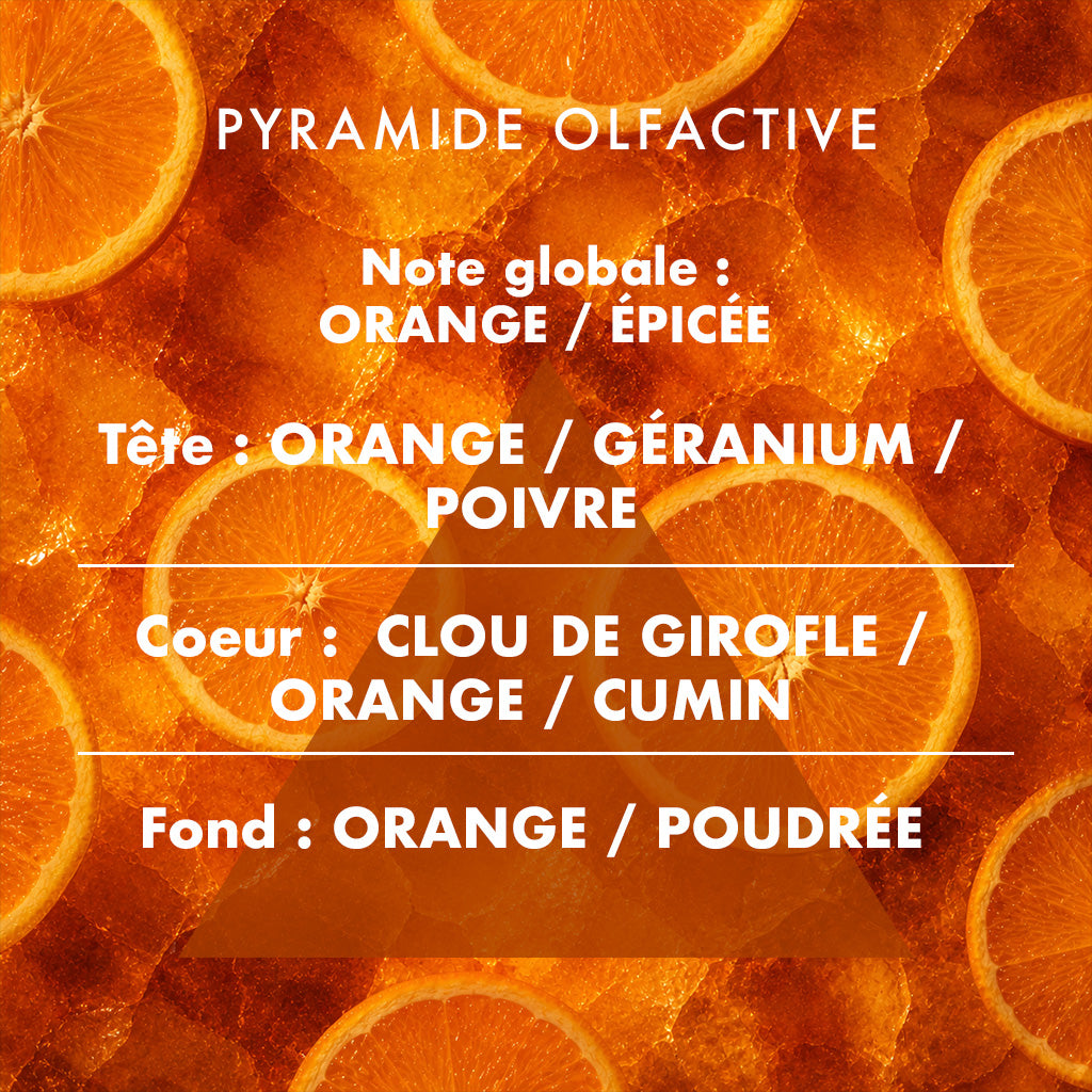 Orange Cognac - Scented candle 70g