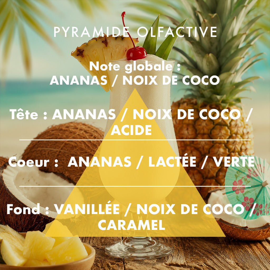 Piña Colada - Bougie parfumée 180g