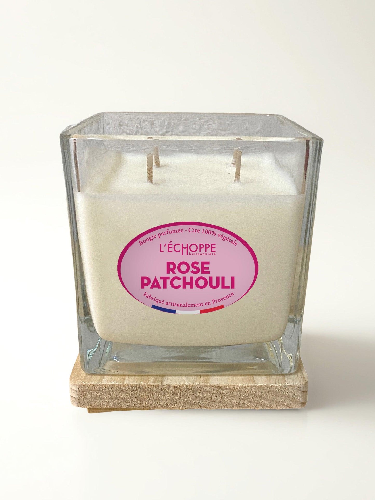 Rose Patchouli - Scented candle 400g