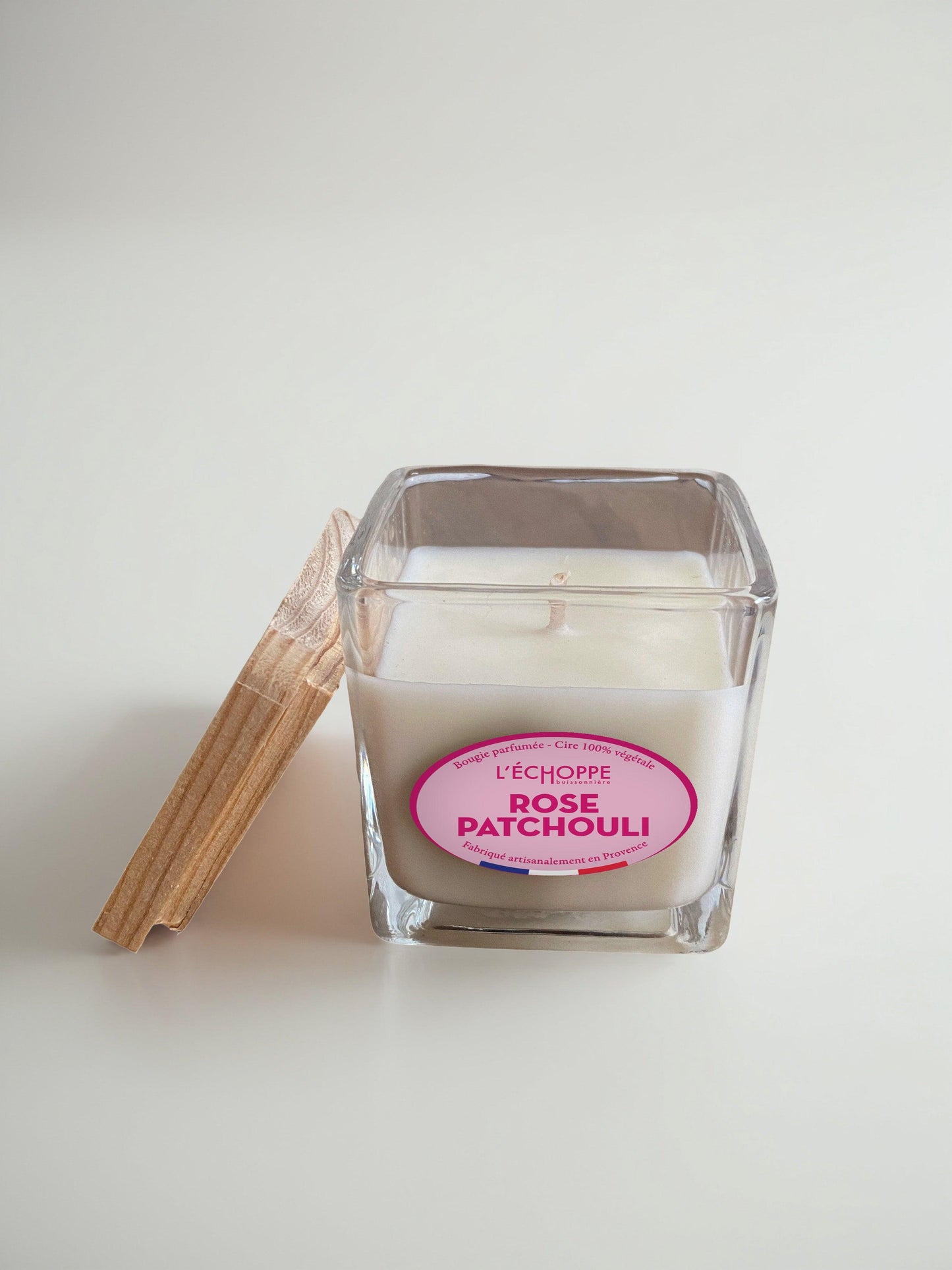 Rose Patchouli - Bougie parfumée 85g
