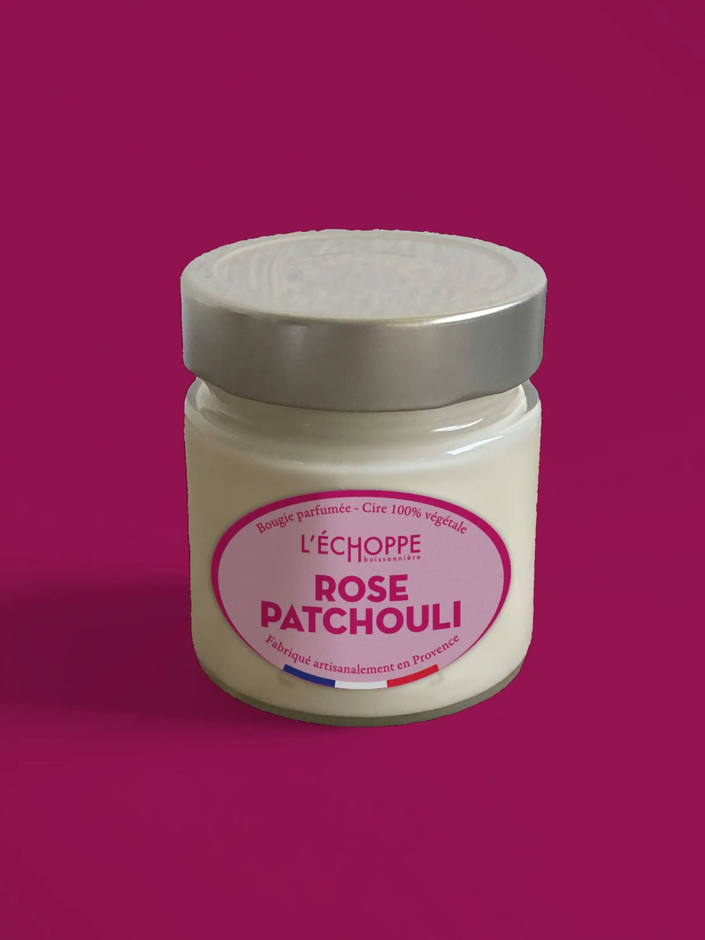 Rose Patchouli - Bougie parfumée 180g