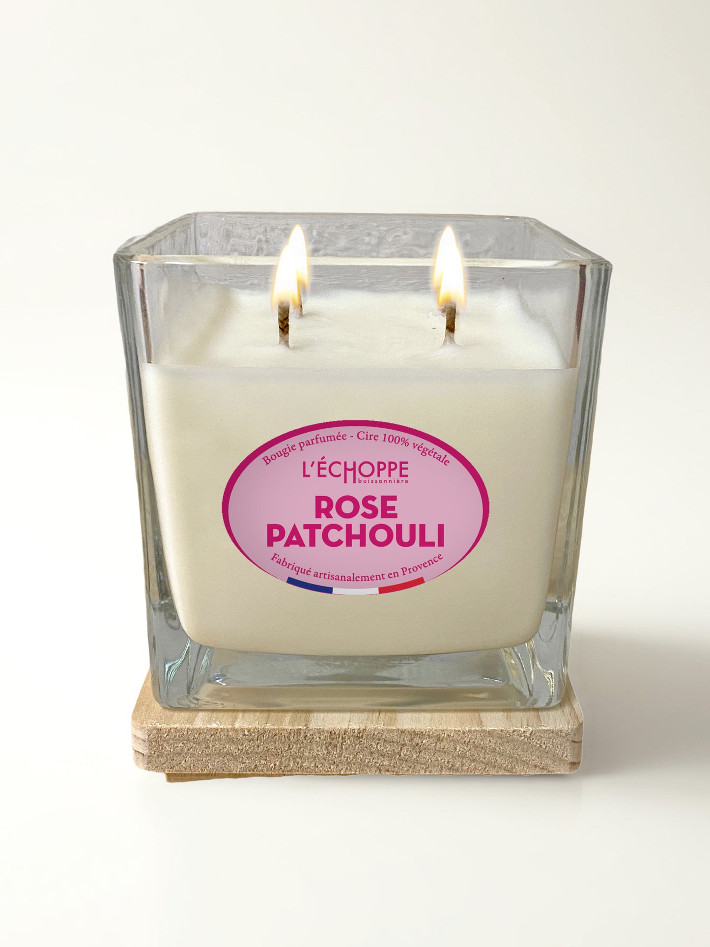 Rose Patchouli - Scented candle 400g
