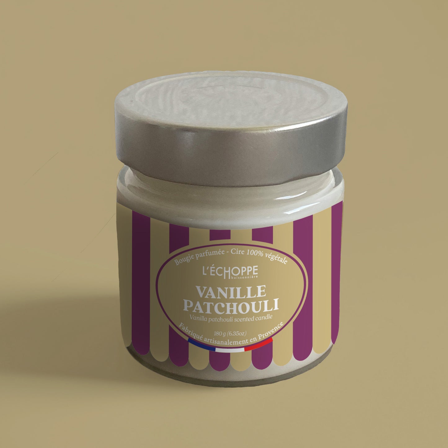 Vanilla Patchouli - Scented candle 180g