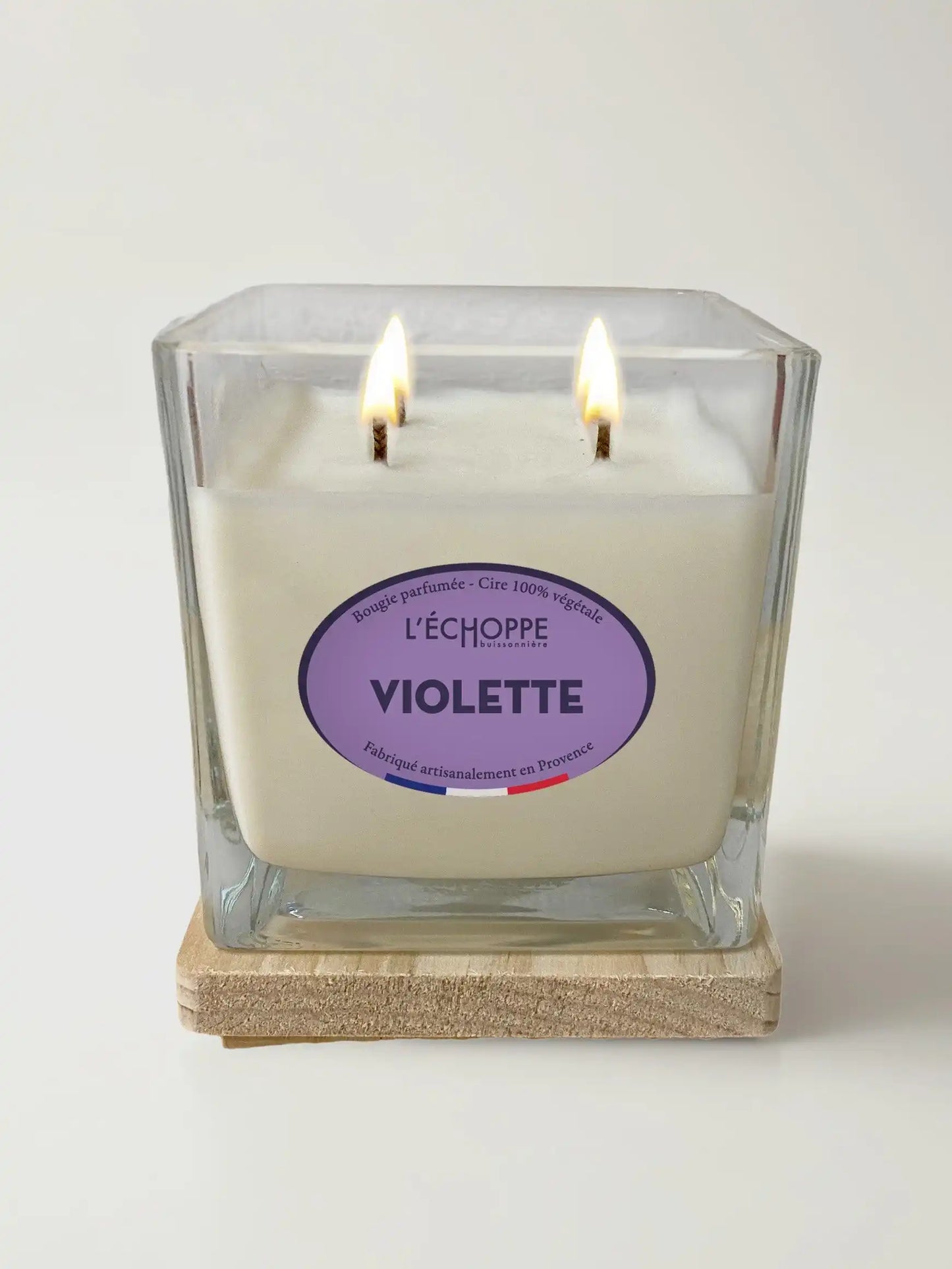Violette - Bougie parfumée 400g
