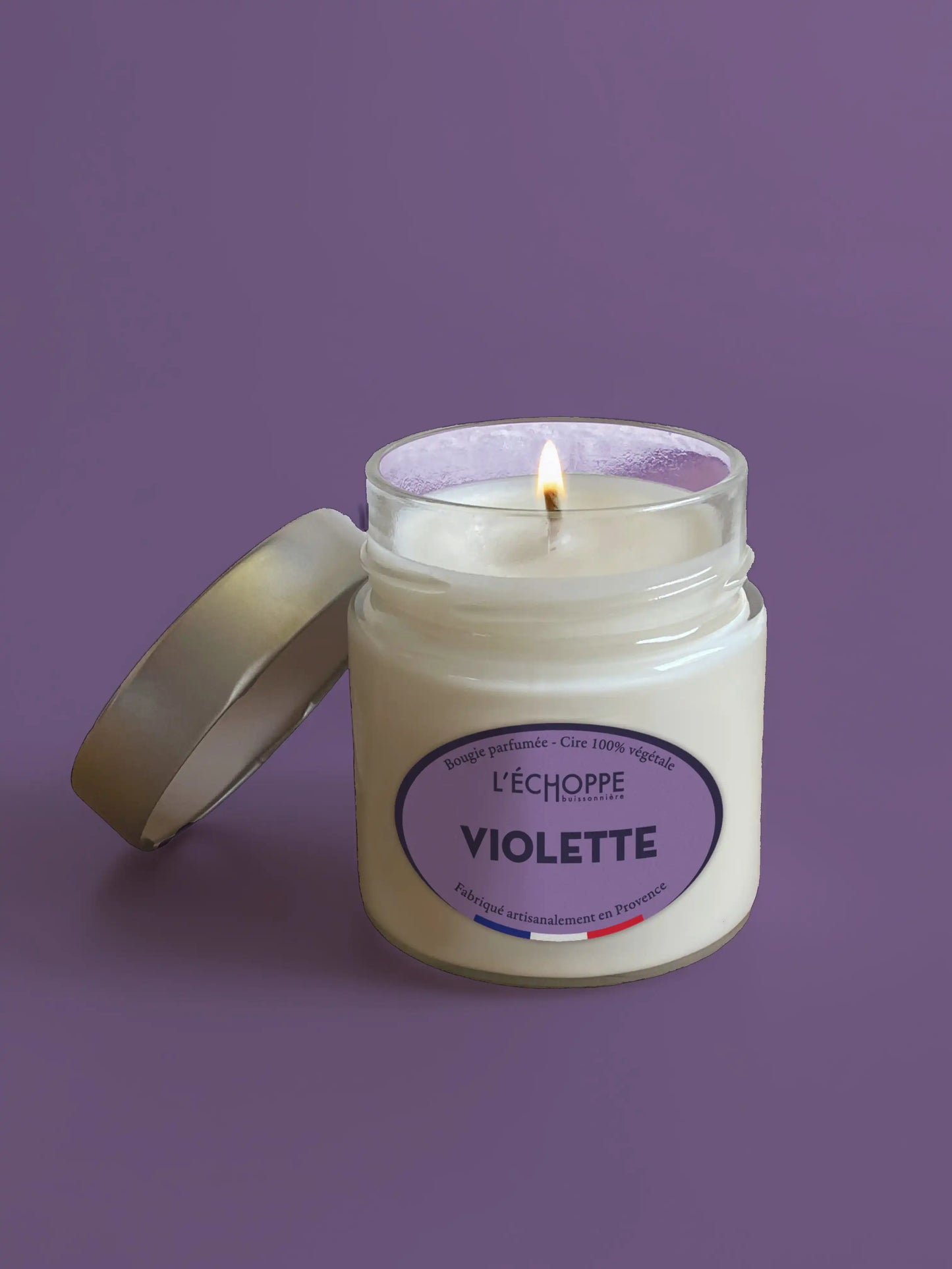 Violette - Bougie parfumée 180g