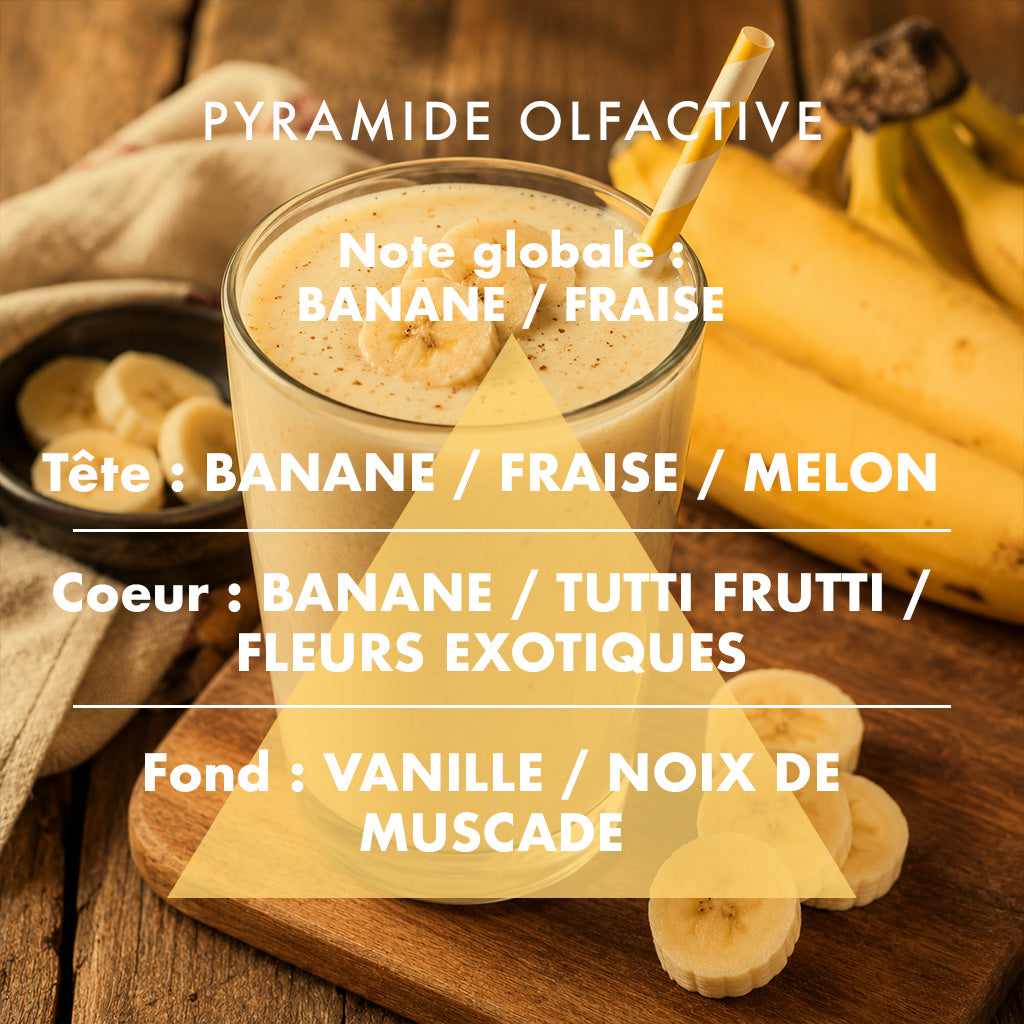 Smoothie Banane - Bougie parfumée 180g