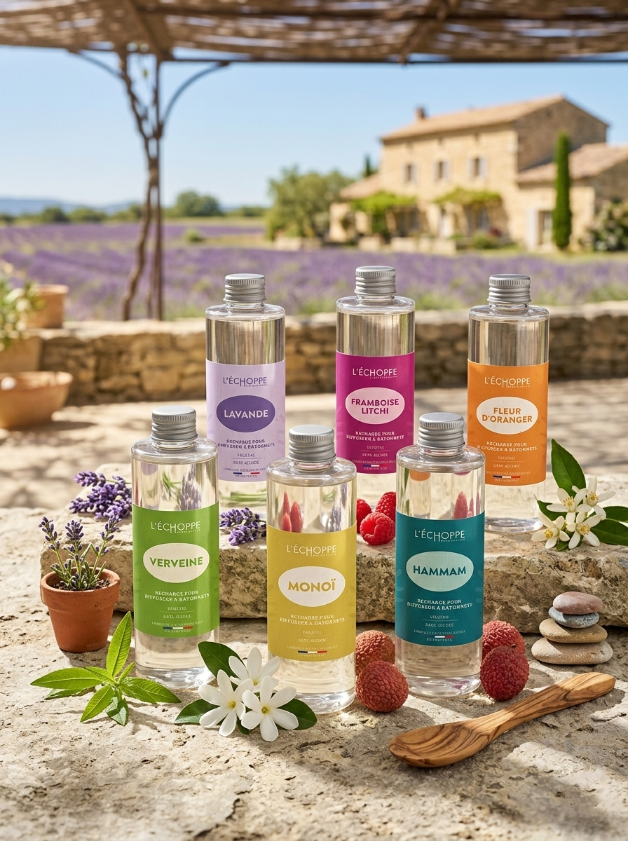 Recharges pour diffuseurs à bâtonnets