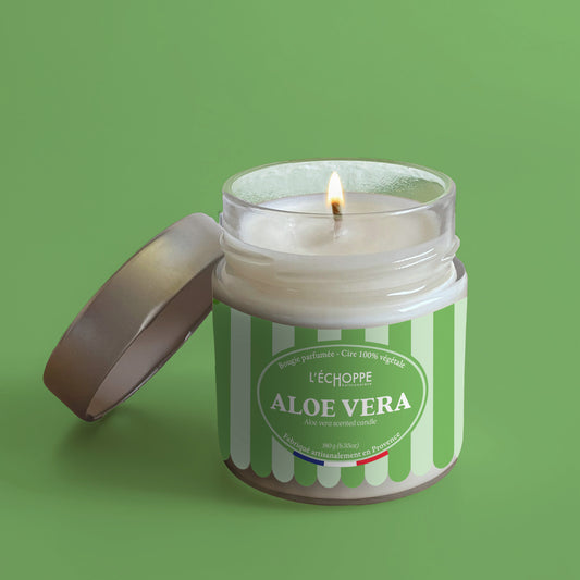Aloe Vera - Bougie parfumée 180g
