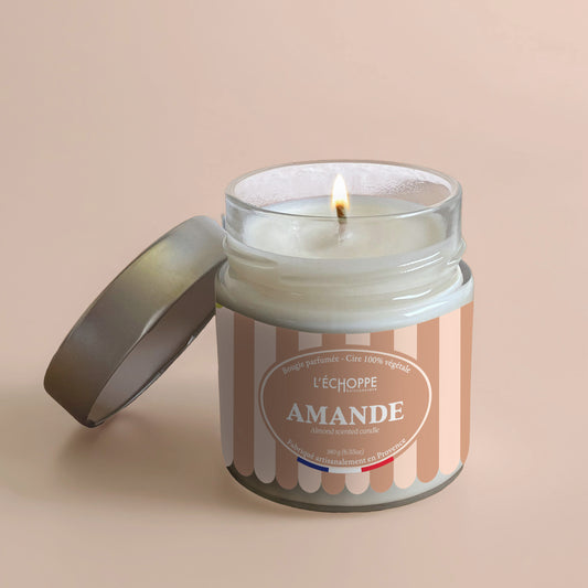 Amande - Bougie parfumée 180g