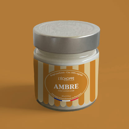 Amber - Scented candle 180g