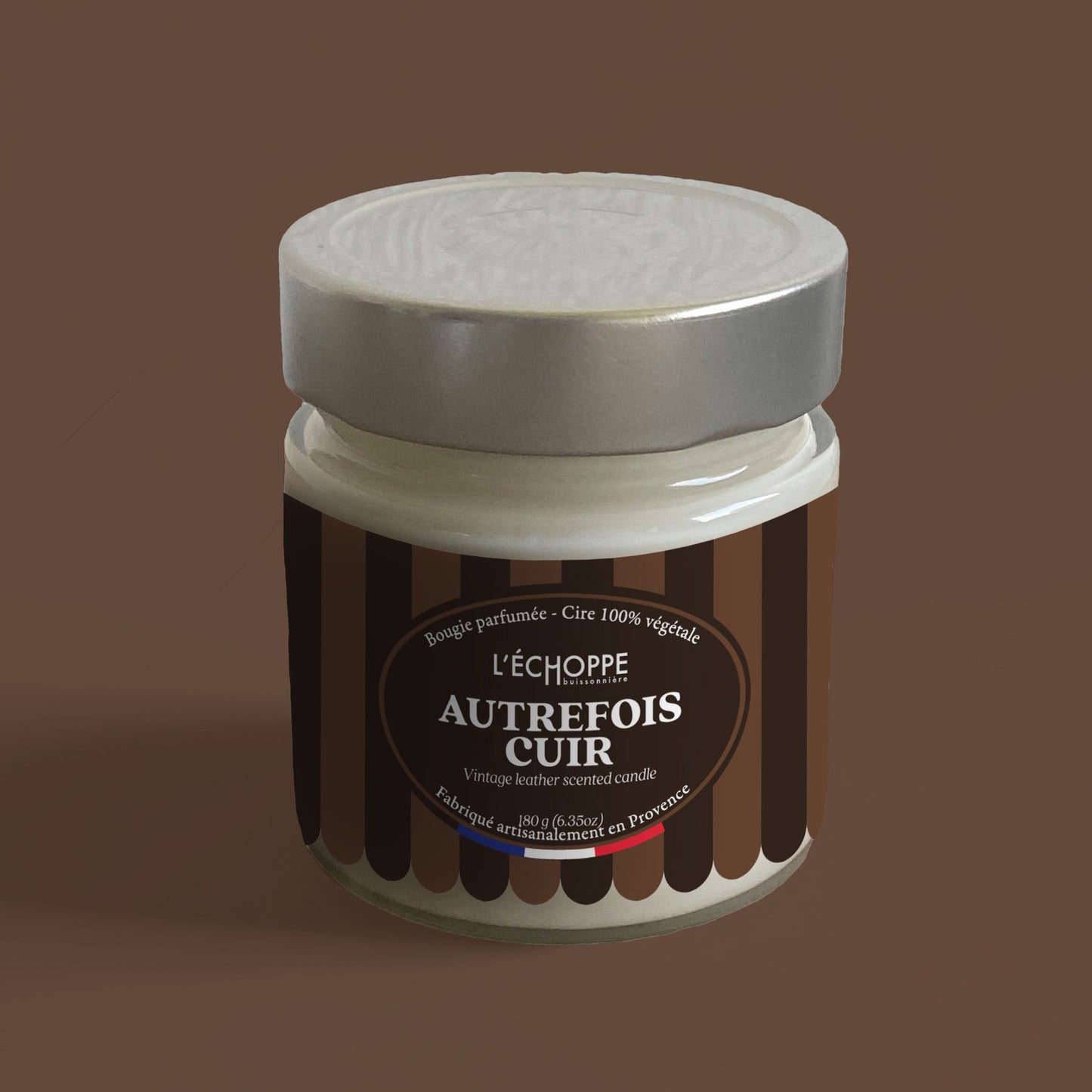 Vintage Leather - Scented candle 180g