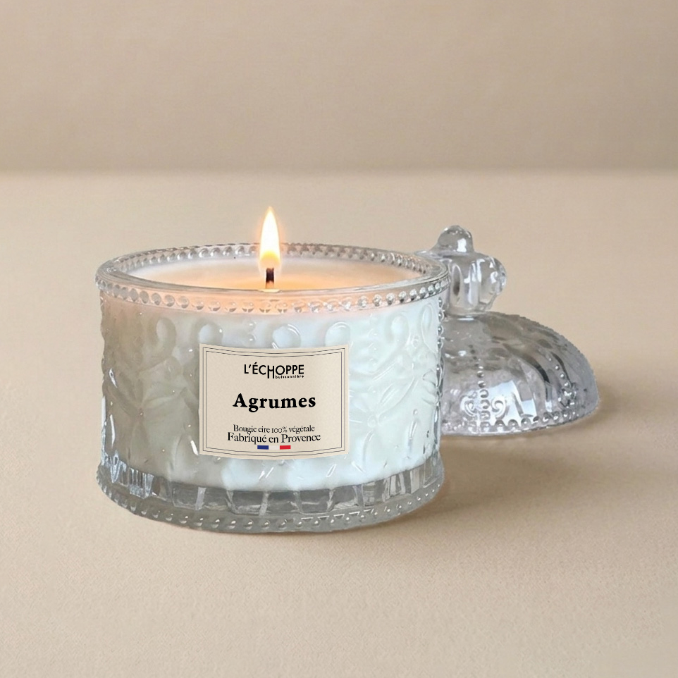 Agrumes - Bougie parfumée 180g