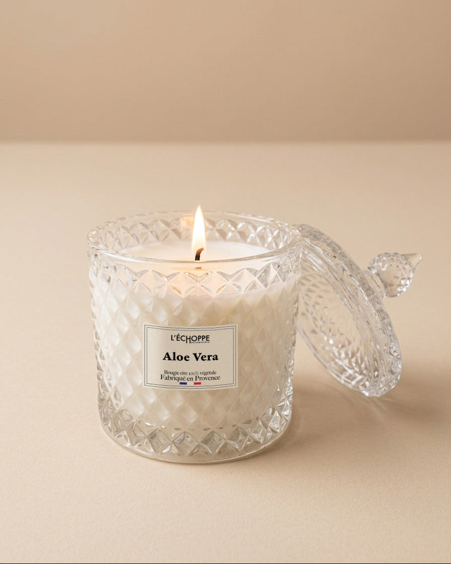 Aloe Vera - Bougie parfumée 200g