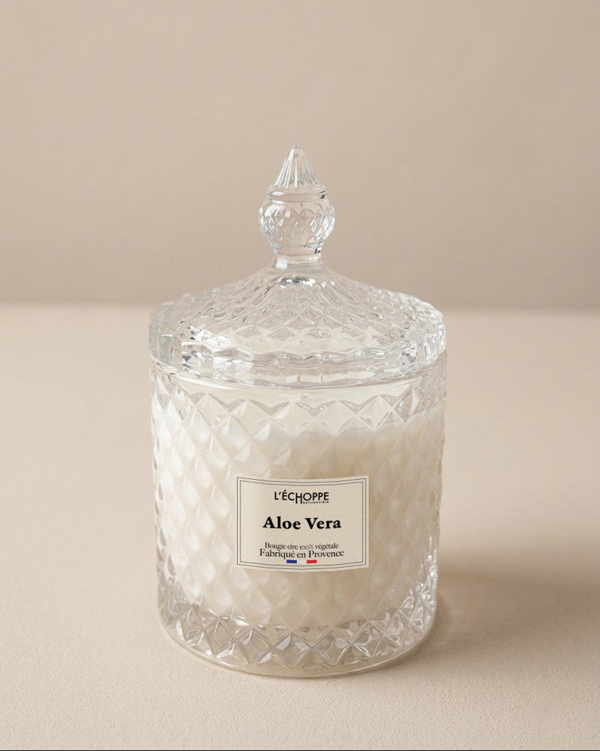 Aloe Vera - Bougie parfumée 200g