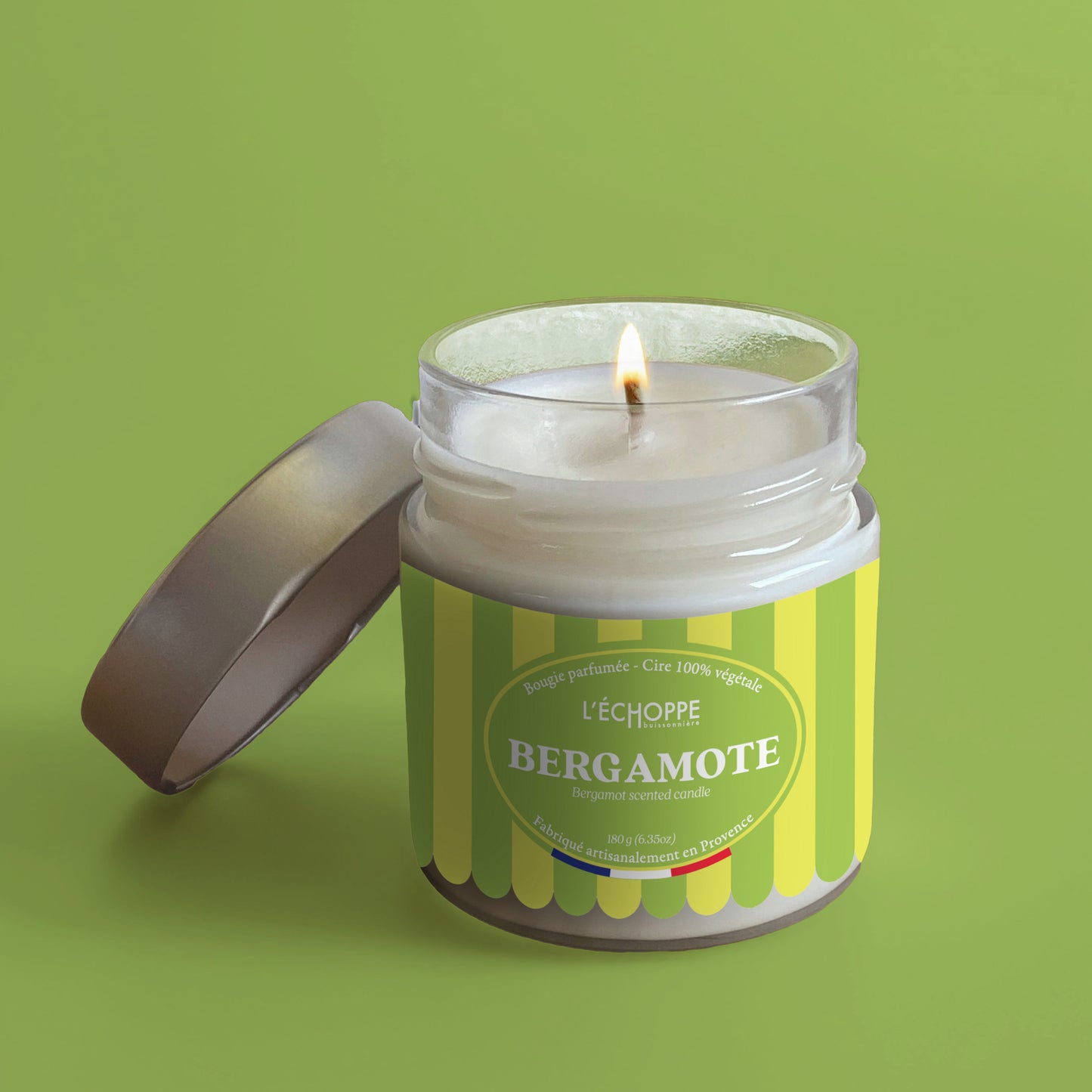 Bergamot - Scented candle 180g
