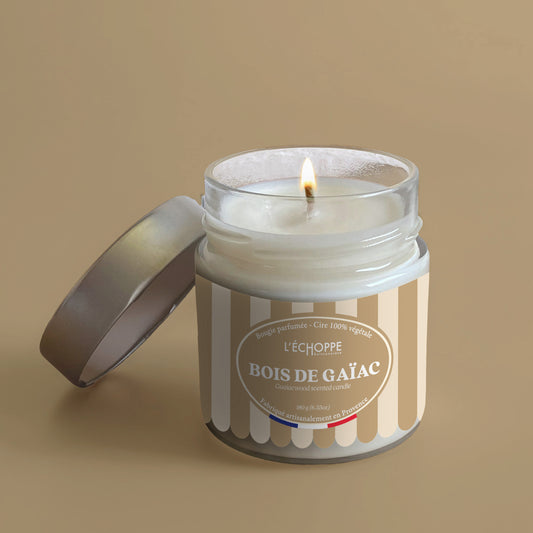 Gaïac Wood - Scented candle 180g