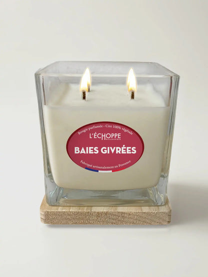 Baies Givrées - Bougie parfumée 400g