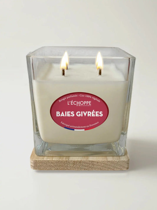 Baies Givrées - Bougie parfumée 400g