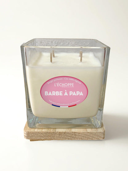 Barbe à Papa - Bougie parfumée 400g