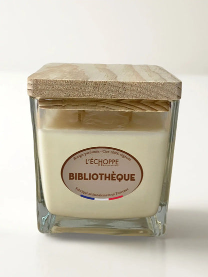 Bibliothèque - Bougie parfumée 400g