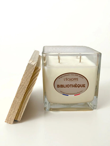 Bibliothèque - Bougie parfumée 400g