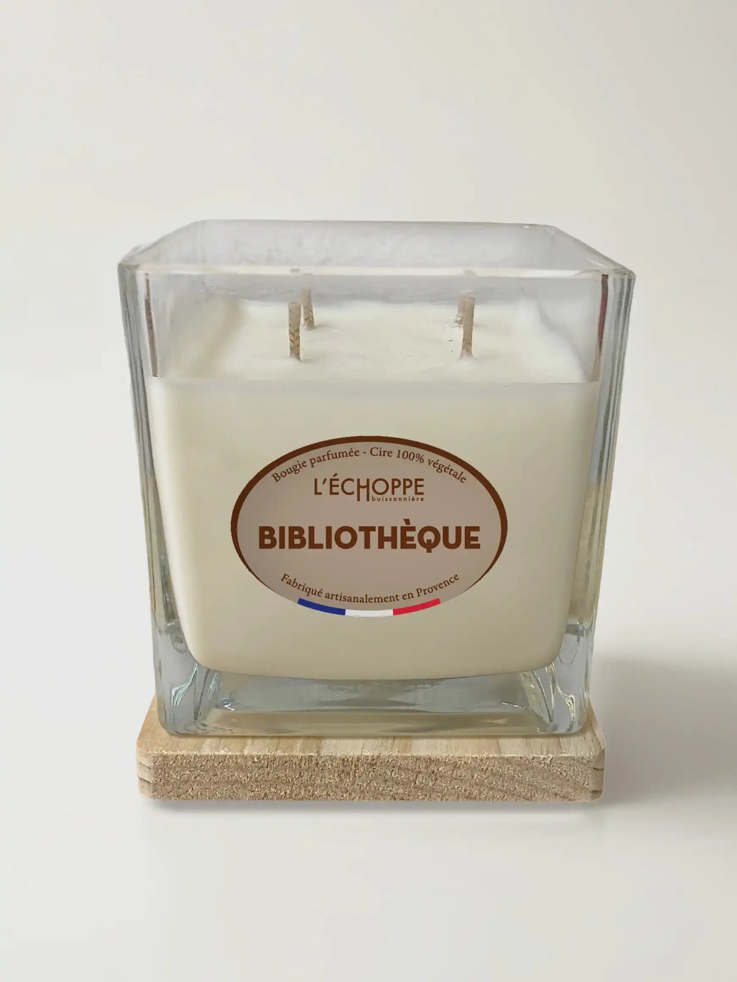 Bibliothèque - Bougie parfumée 400g