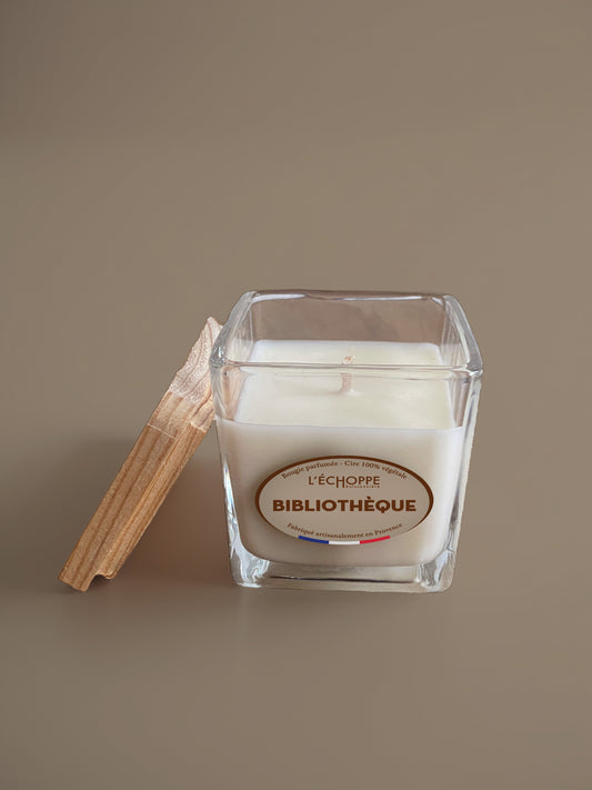 Bibliothèque - Bougie parfumée 85g