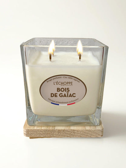 Bois de Gaïac - Bougie parfumée 400g