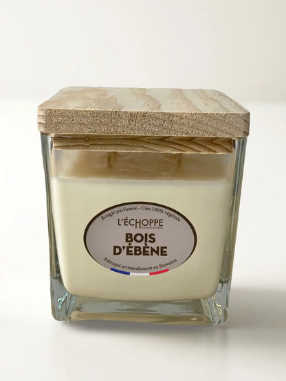 Bois d'Ébène - Bougie parfumée 400g