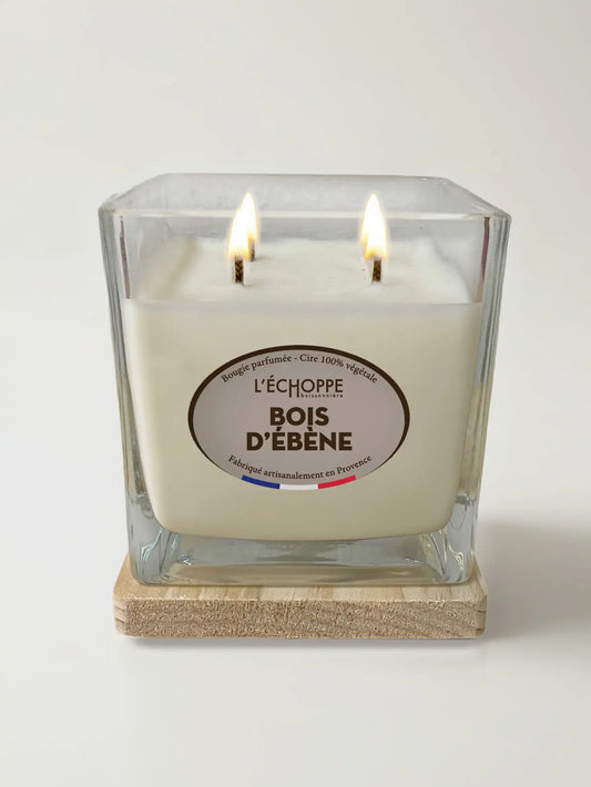 Bois d'Ébène - Bougie parfumée 400g