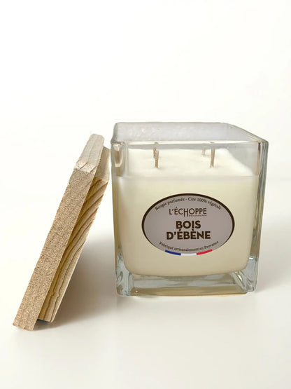 Bois d'Ébène - Bougie parfumée 400g