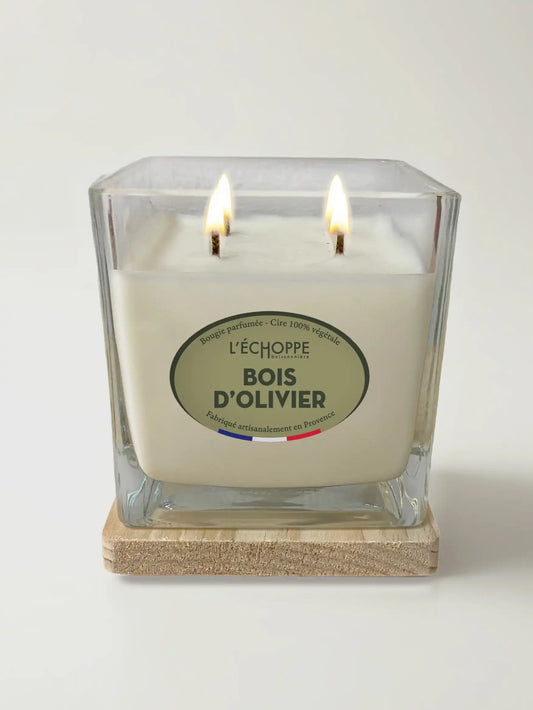 Bois d'Olivier- Bougie parfumée 400g