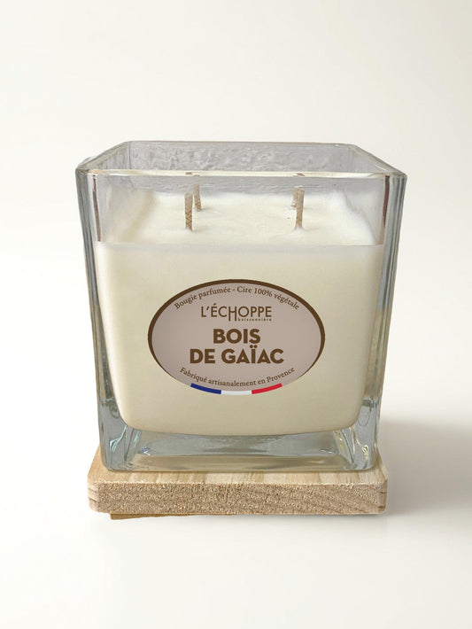 Bois de Gaïac - Bougie parfumée 400g